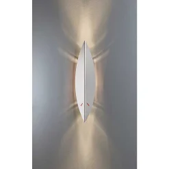 Afrique Tecnolumen Applique Murale Acier Inoxydable, 2 Lumieres