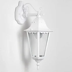 Applique Exterieure Hongkong Blanc, 1 Lumiere