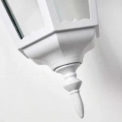 Applique Exterieure Hongkong Blanc, 1 Lumiere