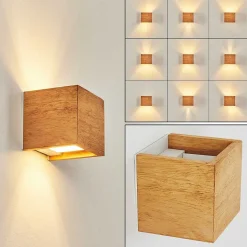 Applique Murale Badajoz Ecru, Blanc, 1 Lumiere