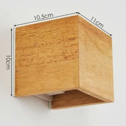 Applique Murale Badajoz Ecru, Blanc, 1 Lumiere