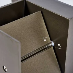 Applique Murale Badajoz Led Brun, 1 Lumiere