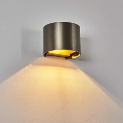 Applique Murale Badajoz Led Brun, 1 Lumiere