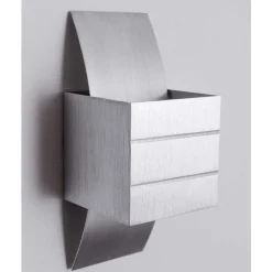 Applique Murale Baltimore Aluminium, 1 Lumiere