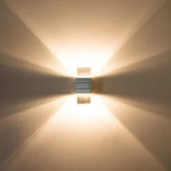 Applique Murale Baltimore Aluminium, 1 Lumiere