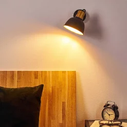 Applique Murale Blackburn Noir, 1 Lumiere