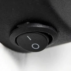 Applique Murale Blackburn Noir, 1 Lumiere