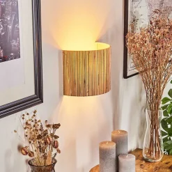 Applique Murale Bongal Noir, 2 Lumieres