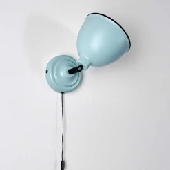 Applique Murale Catharine Bleu, Noir, 1 Lumiere