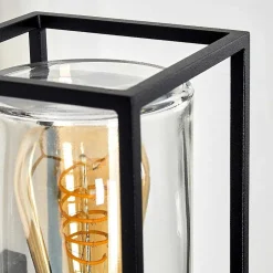 Applique Murale D'Exterieur Palanga Noir, 1 Lumiere, Detecteur De Mouvement