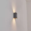Applique Murale D'Exterieur Tamarin Led Anthracite, 1 Lumiere