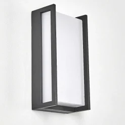 Applique Murale D'Exterieur Skove Led Anthracite, 1 Lumiere