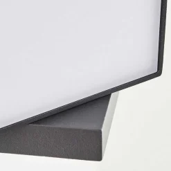 Applique Murale D'Exterieur Swanek Led Anthracite, 1 Lumiere, Detecteur De Mouvement