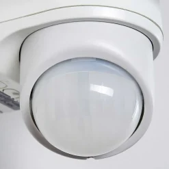 Applique Murale D'Exterieur Foroyar Led Blanc, 2 Lumieres, Detecteur De Mouvement