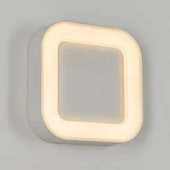 Applique Murale D'Exterieur Paleroo Led Blanc, 1 Lumiere