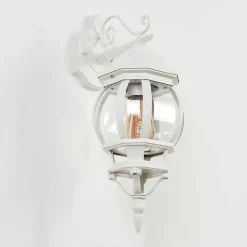 Applique Murale D'Exterieur Lentua Blanc, 1 Lumiere