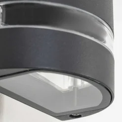 Applique Murale D'Exterieur Tagish Anthracite, 2 Lumieres