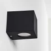Applique Murale D'Exterieur Jonava Led Noir, 2 Lumieres