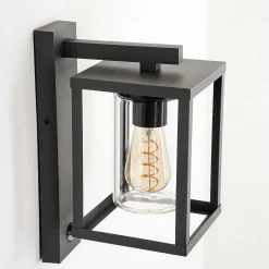 Applique Murale D'Exterieur Parkkola Anthracite, 1 Lumiere, Detecteur De Mouvement