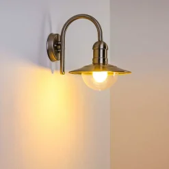 Applique Murale D'Exterieur Elima Acier Inoxydable, 1 Lumiere