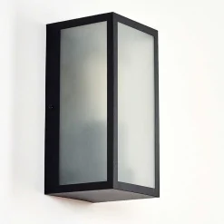 Applique Murale D'Exterieur Hakkas Noir, 1 Lumiere