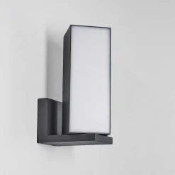 Applique Murale D'Exterieur Swanek Led Anthracite, 1 Lumiere