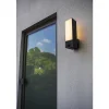 Applique Murale D'Exterieur Lutec Cuba Led Anthracite, 1 Lumiere, Detecteur De Mouvement