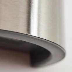 Applique Murale D'Exterieur Kolding Led Acier Inoxydable, Noir, 1 Lumiere, Detecteur De Mouvement