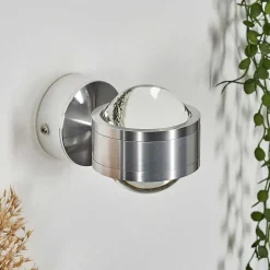 Applique Murale Indore Led Aluminium, 2 Lumieres