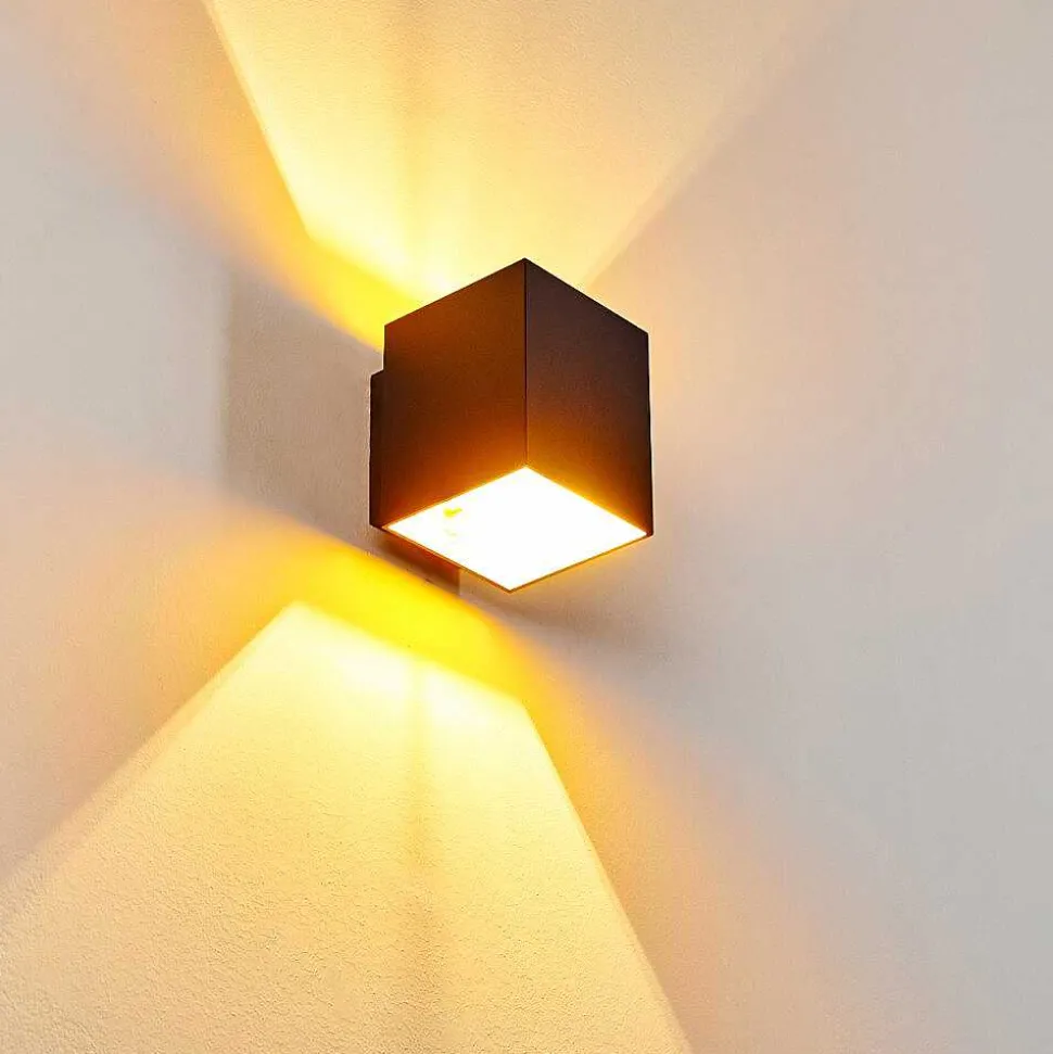 Applique Murale Laforsen Or, Noir, 1 Lumiere