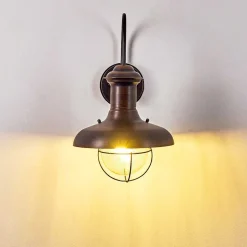 Applique Murale Lappo Rouille, 1 Lumiere