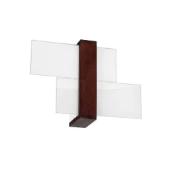 Applique Murale Linea-Light Group Triad Bois Fonce, 1 Lumiere