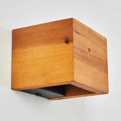 Applique Murale Marmorera Led Ecru, Noir, 1 Lumiere