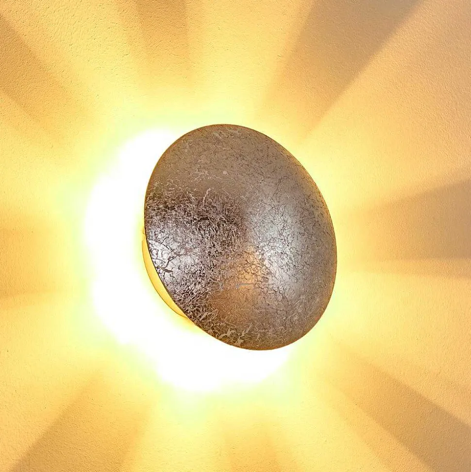 Applique Murale Mezia Argente, 1 Lumiere