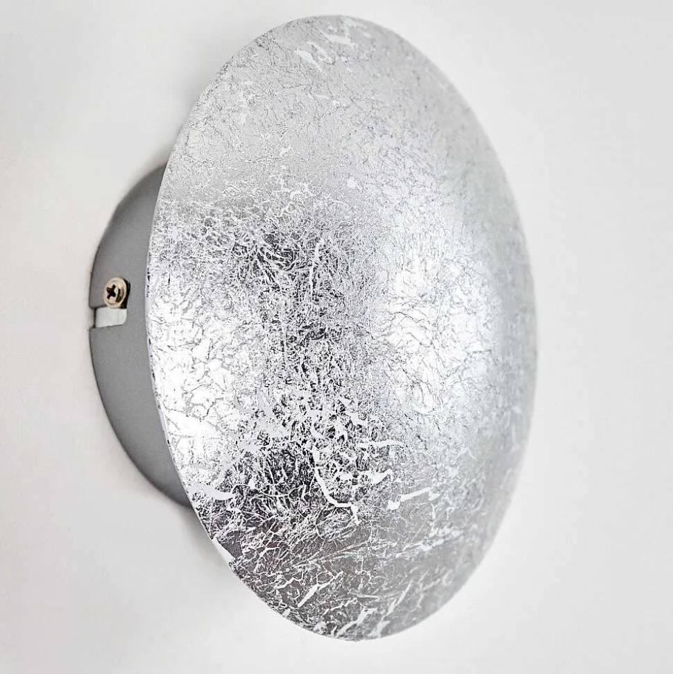 Applique Murale Mezia Argente, 1 Lumiere