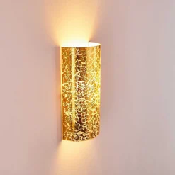 Applique Murale Modica Or, 1 Lumiere