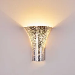 Applique Murale Nerola Argente, 1 Lumiere