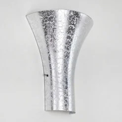 Applique Murale Nerola Argente, 1 Lumiere