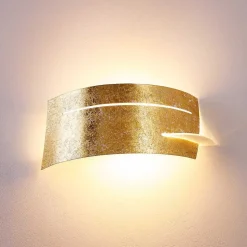 Applique Murale Novara Or, 1 Lumiere