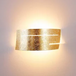 Applique Murale Novara Or, 1 Lumiere