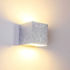 Applique Murale Olbia Led Argente, 1 Lumiere