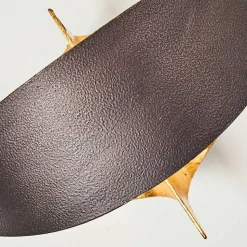 Applique Murale Padua Brun Dore, 2 Lumieres