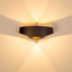 Applique Murale Padua Brun, 2 Lumieres