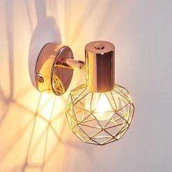 Applique Murale Palmira Cuivre, 1 Lumiere