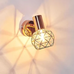 Applique Murale Palmira Cuivre, 1 Lumiere