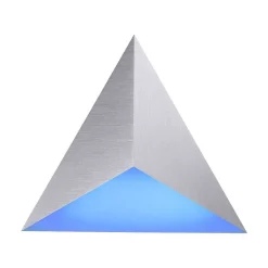 Applique Murale Paul Neuhaus Neuhaus Q-Tetra Master Led Nickel Mat, 1 Lumiere, Telecommandes, Changeur De Couleurs