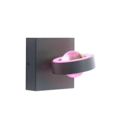 Applique Murale Paul Neuhaus Q-Mia Led Anthracite, 2 Lumieres, Telecommandes