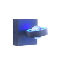 Applique Murale Paul Neuhaus Q-Mia Led Anthracite, 2 Lumieres, Telecommandes