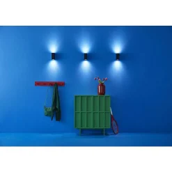 Applique Murale Philips Wiz Up&Down Led Noir, 2 Lumieres, Changeur De Couleurs