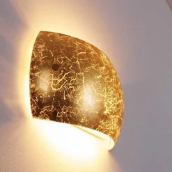 Applique Murale Pilar Or, 2 Lumieres